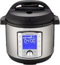Instant Pot Kochfeld, 7.6 L, Schwarz/Silber, DUO EVO PLUS Elektro-Schnellkochtopf. 10 Funktionen in 1:, Slow Kocher