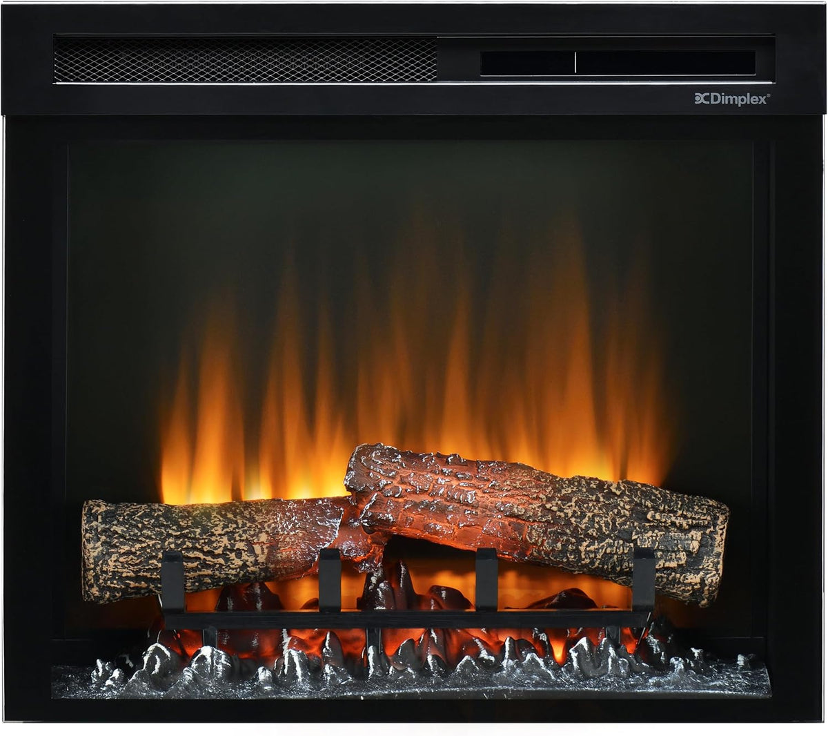DIMPLEX Elektrokamin, 1400 W, schwarz, XHD 23'' Einsatz - Wandkamin - mit Heizung - - Kamineinsatz