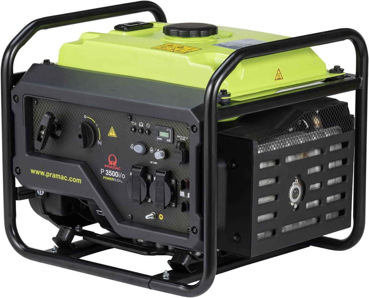 GOOD4YOU Powerstation, 230 V, Schwarz/Grün, Gasgenerator PRAMAC OHV VER P3500I/O Inverter P