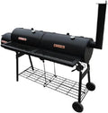 Kangmusi Outdoor-Grill, Schwarz, Barbecue-Smoker Grill Nevada XL, 40254