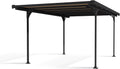 Palram Garten,Gartenhäuser & Aufbewahrung,Carports, 504 x 300 cm, schwarz, Canopia Carport Modena 5000 ca. Aluminium