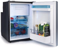 Carbest Gefrierschrank, 50 L, 24 V, Schwarz/Weiß, Kühlschrank mit Gefrierfach Kompressor Camping Einbau Kühl/