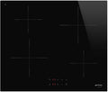 Smeg Kochfeld, Schwarz, Induktions UNIVERSAL - SI2641D