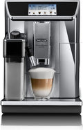 De'Longhi Kaffeevollautomat, 4,3 Zoll, 1350 W, 2 L, Silber/Schwarz, PrimaDonna Elite ECAM 656.75.MS mit Farbdisplay