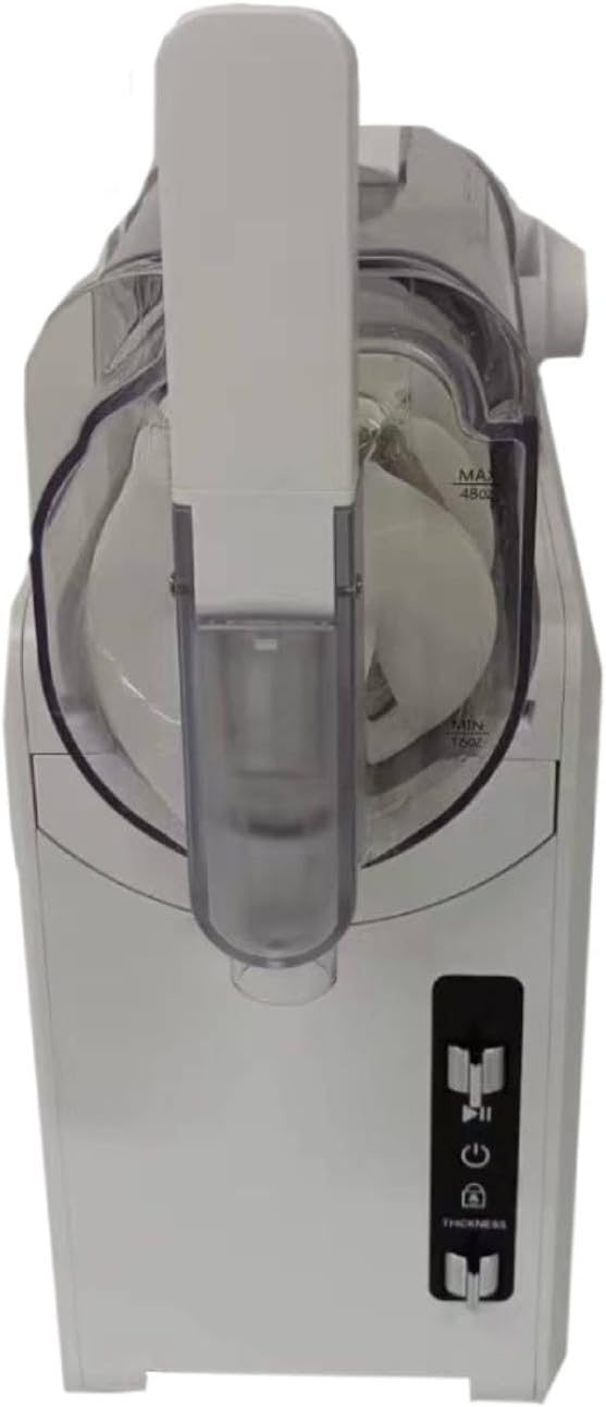 FOHERE Eismaschine, 2 L, Weiß, 5-in-1 Slush Maschine für zu Hause, mit Kindersicherung & Selbstreinigung, für Slush