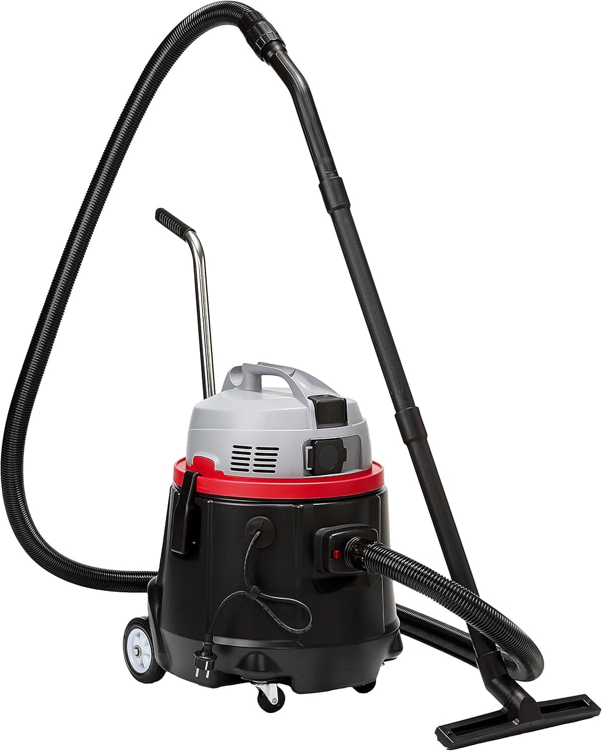 Sprintus Staubsauger, Schwarz/Grau/Rot, 110003 Feucht-Trocken