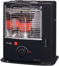 Zibro Heizstrahler, 2200 W, Schwarz/Silber, RS-220, Tragbarer mechanischer, japanische Spitzenqualität, heizt bis zu 35 Quadratmeter