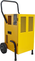 DE XI SEN LI Luftentfeuchter, 5,5 L, 230m, 50 L, 90m, Gelb/Schwarz, /Tag, Tank, Fläche bis ² / ³, Auto-Modus & Timer