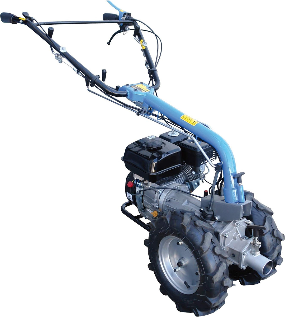 Güde Heckenschere, 6.5 V, blau/schwarz/silber, 95187 Motoreinachser GME (4-Takt Power-Engine Motor, 4 Gänge, Zapfwellenbetrieb der Anbaugeräte)