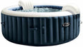 Intex Badewannen mit Sprudelfunktion, 196x71 cm, Navyblau, 28430EX - Whirlpool aufblasbar PureSpa Bubble Massage