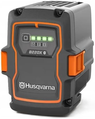 Husqvarna Werkzeugakkus, 6,0 Ah, 36 V, Schwarz/Orange, 40-B220X Akku Li-Ion für Gartengeräte