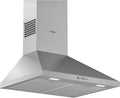 Bosch Dunstabzugshaube, 60 cm, Silber, DWP66BC50 Wandesse, Um und Abluft, Led-Beleuchtung gleichmäßige Ausleuchtung
