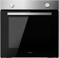 Cecotec Kochfeld, 2800 W, 77 L, Schwarz/Silber, Einbauofen Bolero Hexa C126000 Inox A., Kapazität, 4 Funktionen
