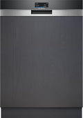 SIEMENS Geschirrspüler, Schwarz/Edelstahl, SN57TS00CE, iQ700, Teilintegriert, Home Connect, Spülmaschine Made in Germany
