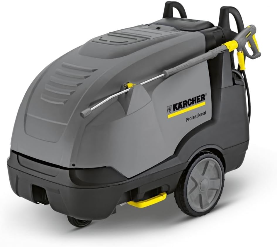 Karcher Hochdruckreiniger, 24 kW, 4 M, Grau/Schwarz/Gelb, HDS-E 8/16