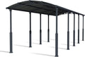 CANOPIA Garten,Gartenhäuser & Aufbewahrung,Carports, 1077 x 359 cm, Grau, by Palram Carport Bausatz Arcadia Alpine 10600