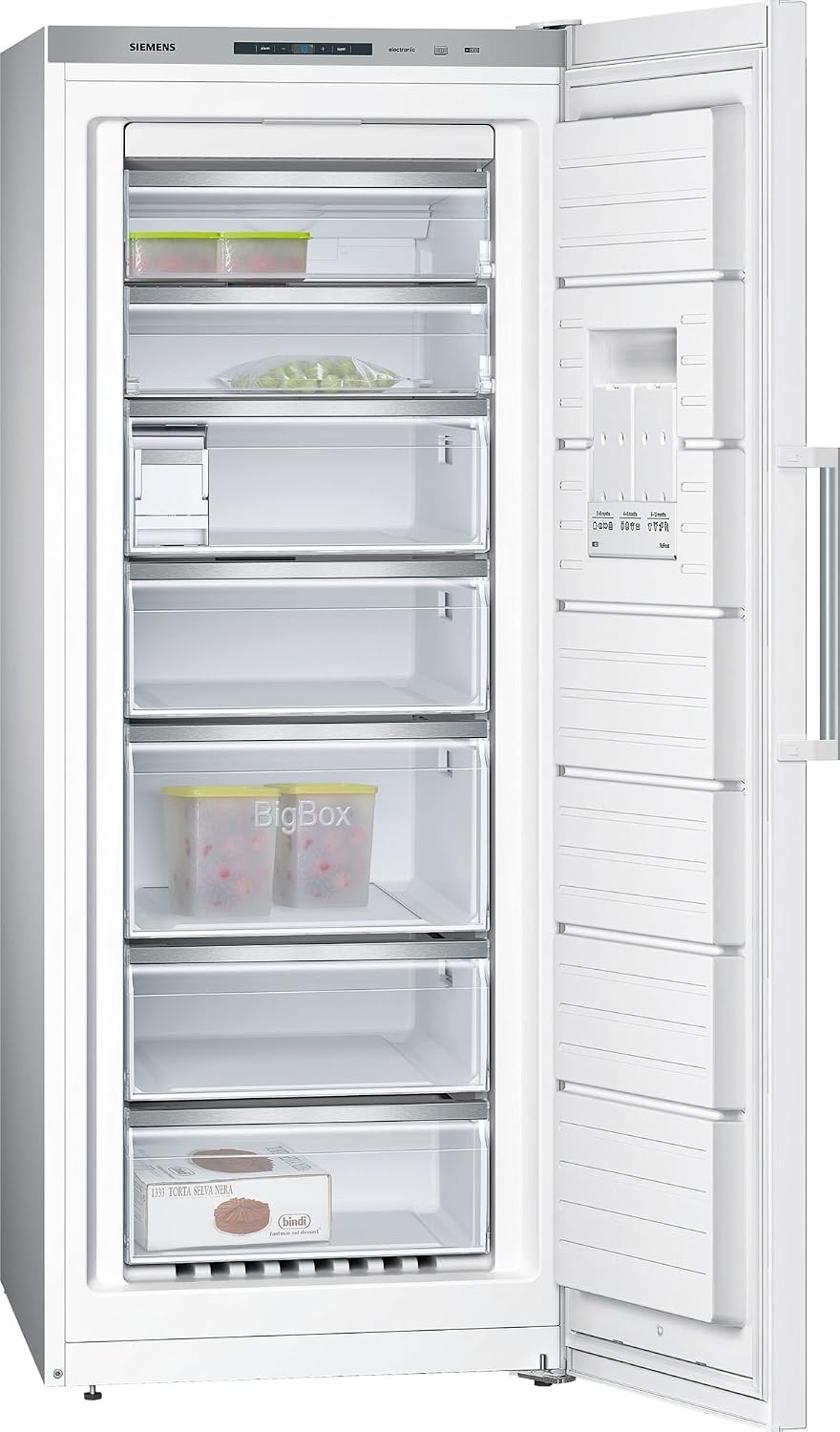 Siemens Gefrierschrank, Weiß, Stand No Frost GS54NAWDV