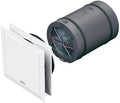 Helios Haushaltsgroßgeräte, Weiß/Schwarz, Geräteeinheit kpl. DN 160 KWL EC 45-160