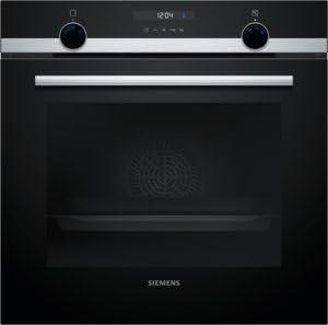 SIEMENS Backofen, Schwarz/Silber, EQ517ABSHB SET: HB517ABS0 + HZ538000 (1fach