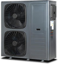 SMETA Warmwasser-Wärmepumpe, 16 kW, Grau, Monoblock Luft Wärmepumpe Warmwasser R290, Einphasig, 3-in-1 Heizung
