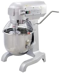 METRO Professional Universalküchenmaschinen, 56 x 52 x 76 cm, 8 kg, Silber, Küchenmaschine GPM1020P, Teigmaschine mit 3 Geschwindigkeitsstufen