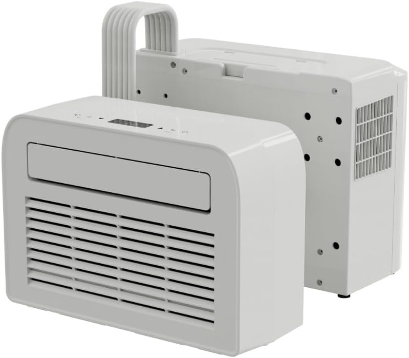 Quality Heating Split-Klimaanlage, 25 m, Weiß, kühlende, intelligente für Wohnwagen und Wohnmobile, 5000 BTU, EER-Klasse A