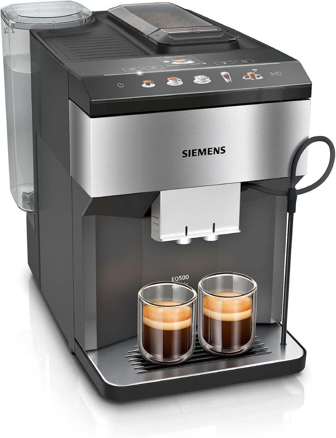 SIEMENS Kaffeevollautomat, 1500 W, 170433, EQ500 classic TP516DX3, App-Steuerung, viele Kaffeespezialitäten, integr. Milchbehälter
