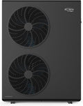 ALSAVO Kompressor, 16 kW, Schwarz, Monoblock Luft Wärmepumpe HEAT R32, Einphasig mit Doppelventilator, A+++ Energieeffizienz