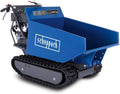 Scheppach Motorhacken, 500 kg, blau/schwarz, DP6600 Benzin Ketten Dumper, Zuladung, 4-Takt Benzin Motor mit 8 PS & 270ccm