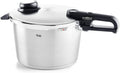 Fissler Vitavit Premium/Schnellkochtopf (2,5 L, Ø 18 cm) Edelstahl-Dampfkochtopf,4-Garstufen, inkl. Einsatz - Made in Germany, Induktion