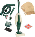 Amazon Renewed Staubsauger, grün/weiß, VORWERK KOBOLD VK 131 + Elektrobürste EB 350/351+