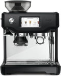Sage Milchaufschäumer, Schwarz/Silber, The Barista Touch - Kaffeemaschine mit automatischem &, abnehmbarer Tamper