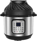 Instant Pot Heissluftfritteuse, 5.7 L, Schwarz/Silber, Duo Crisp + Heißluftfritteuse 11-in-1 Elektro-Multikocher