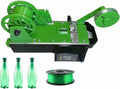 GFXYQPDNV 3D-Drucker, 150–200 W, Grün/Schwarz, Extruder-Filament-Maker-Maschine, Desktop-Filament-Maker-Maschine