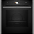 Neff Backofen, 60 x 60 cm, Schwarz/Edelstahl, B64VS71N0, N 90, Einbau-, Made in Germany, Integrierbarer, Slide&Hide