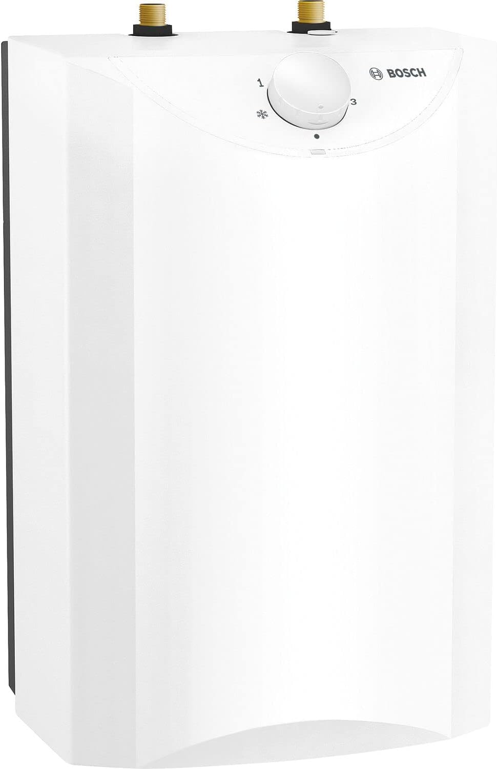 Bosch Thermotechnik Warmwasserspeicher, 5 Liter, Weiß, elektronischer Kleinspeicher Tronic 3500 TO, steckerfertiger Untertischspeicher mit Tropfstopp
