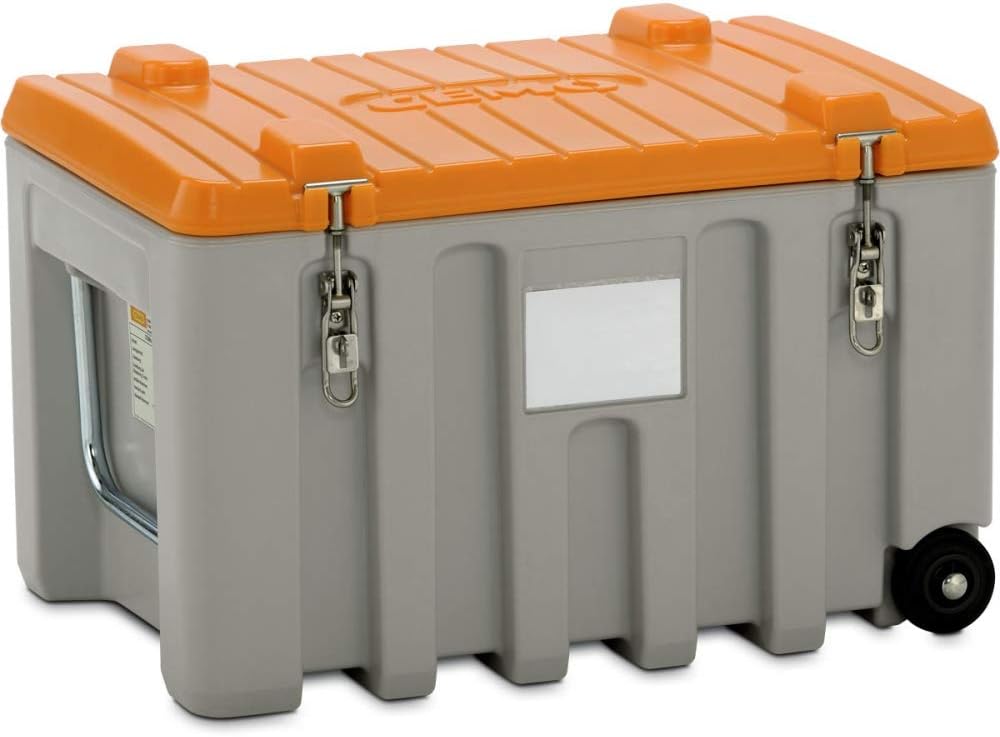 CEMO Werkzeugkästen, 150 L, Grau/Orange, 10331 'CEM' Box Trolley