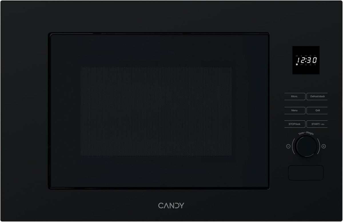 CANDY Mikrowelle, 385 mm (H) x 595 mm (B) x 337 mm (T); Drehteller 31,5 cm, 1000 W, 750 W, 20 l, Schwarz