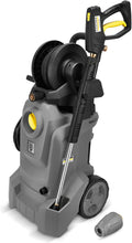 Karcher Hochdruckreiniger, 145 bar, 400 l, 19 kg, 8 m, Grau/Schwarz, Kärcher Professional Kaltwasser- HD 4/10 X Plus Classic