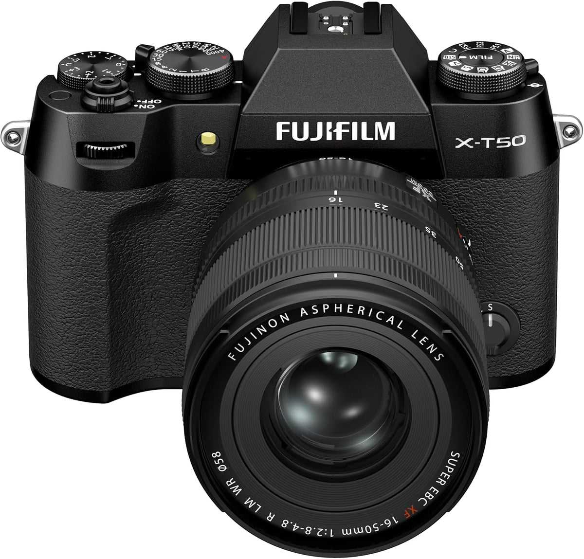Fujifilm Kamera, 50 mm, Schwarz, X-T50 / 16- Kit