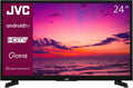 JVC Fernseher, 24 Zoll, Schwarz, Smart TV, Android Smart TV HD-Ready, HDR TV mit Triple-Tuner, LED TV LT-24VAH3455