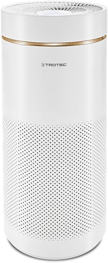 TROTEC Dunstabzugshaube, 105 m, 42 m, weiß, AirgoClean 170+ Luftreiniger, HEPA Filter für Allergiker, Räume bis ² / ³