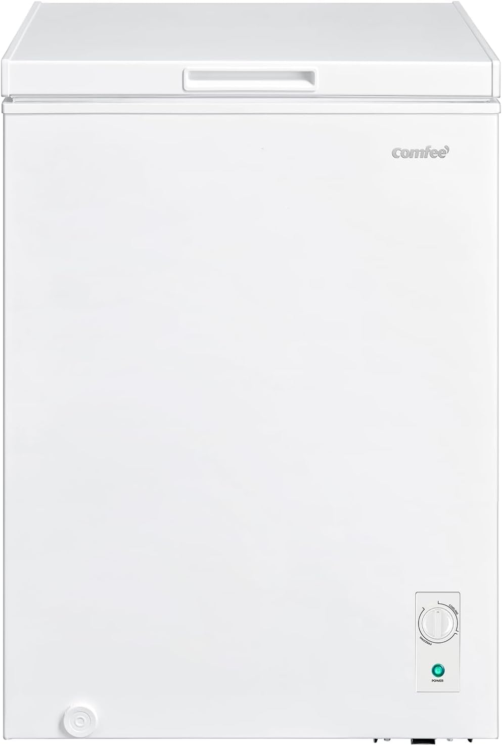 Comfee Gefriertruhe, 38 dB, 99 L, Weiß, RCC102WH2EU(E), Leise, 4-Sterne-Gefrieren, Flexibel -30°C bis +10°C, 169 kWh pro Jahr