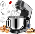 homlee Küche Haushalt & Wohnen,Elektrische Küchengeräte,Küchenmaschinen Rührgeräte & Mixer, 7.2 Liter, 2000 W, Schwarz/Silber
