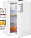 Exquisit Kühlschrank, 120 l, Weiß, KS16-4-HE-010D weiss, Nutzinhalt, EEK D, LED-Licht