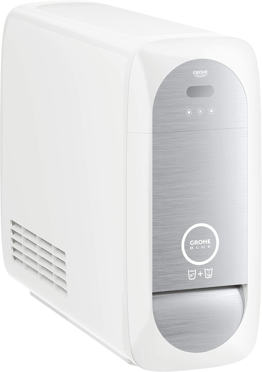GROHE Wassersprudler, Weiß/Silber, Blue Home - Kühler (180 Watt Kühleinheit, mit Bluetooth 4.0* und WIFI Datenkommunikation