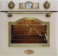 Kaiser Backofen, 60 cm, 67 L, Elfenbein/Gold, Empire EH 6355 Elfenbein Exklusiver Nostalgie •, Heißluft