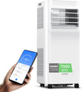 Comfee Klimaanlage, 2,0 kW, 68m, Weiß, Mobiles Klimagerät Breezy Cool Pro 2.0, 7000 BTU, Kühlen&Ventilieren&Entfeuchten