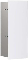 Emco Einteilige Toiletten, Weiß, Asis Pure Unterputz WC-Modul mit Glasfront I Schrankmodul I, Matt