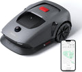 Mova Mähroboter, 800 m, Grau/Schwarz, 600 Kit, Rasenmäher Roboter mit 81x Ersatzmesser, 360° 3D LiDAR ohne Begrenzungskabel & genaue Kartierung bis